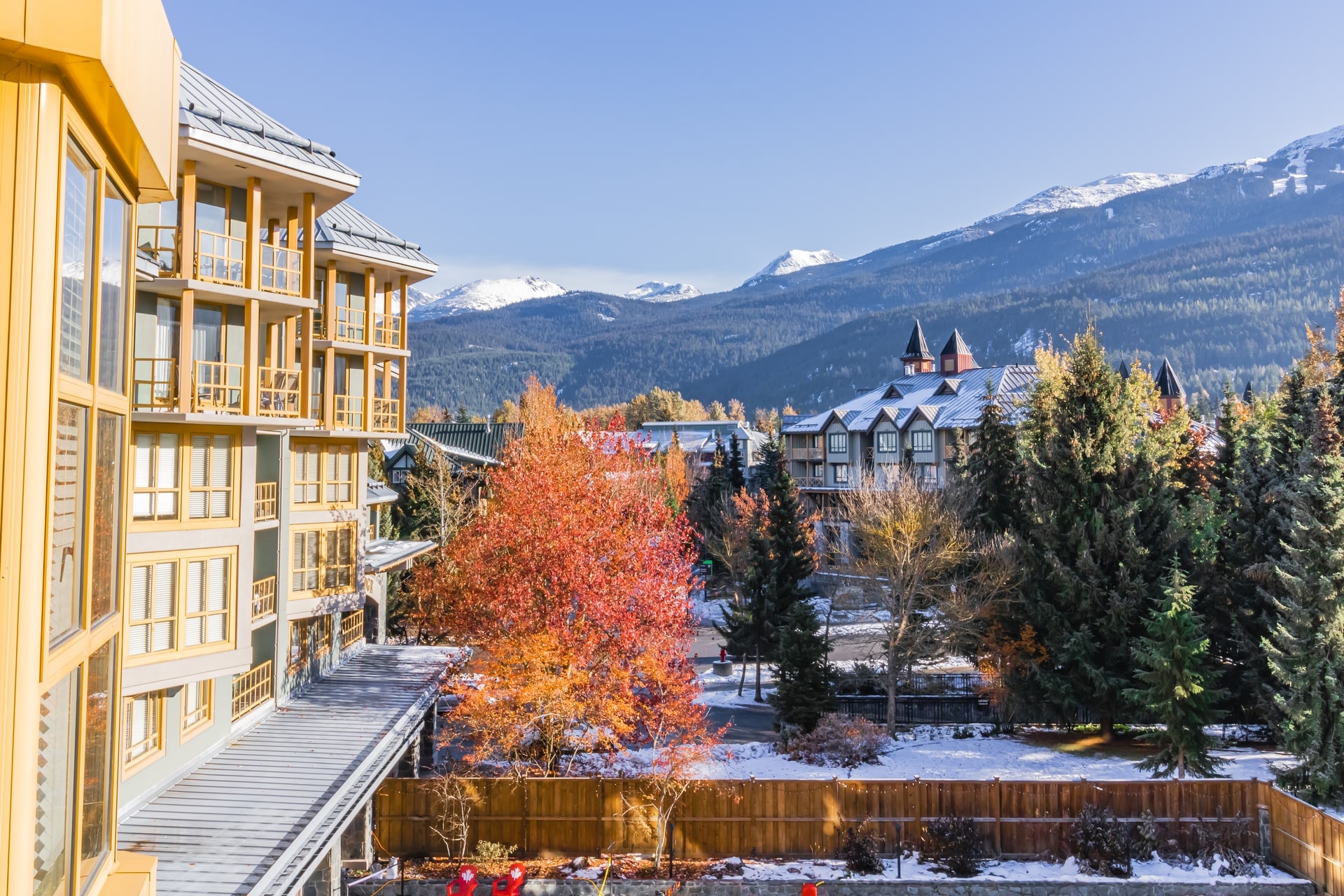 Ace Cascade Lodge pool and hot tub amenities Whistler BC
